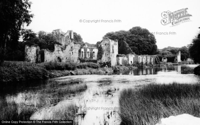 Photo of Adare, Desmond Castle From River Maigue c.1957