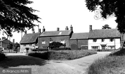 Oxford Road From High Street c.1955, Adderbury