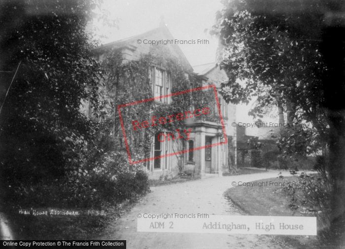 Photo of Addingham, High House c.1950