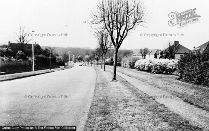 Photo of Addington, View From Featherbed Lane c.1960