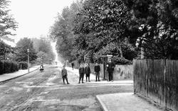 A Group In Church Road 1906, Addlestone