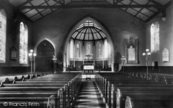 Church Interior 1906, Addlestone