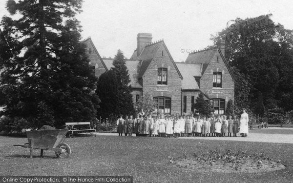 Photo of Addlestone, Girls At Princess Mary Homes 1904