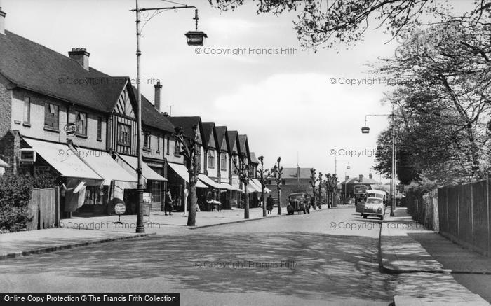 Photo of Addlestone, Station Road c1950