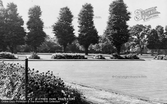 Photo of Addlestone, Victory Park c.1960
