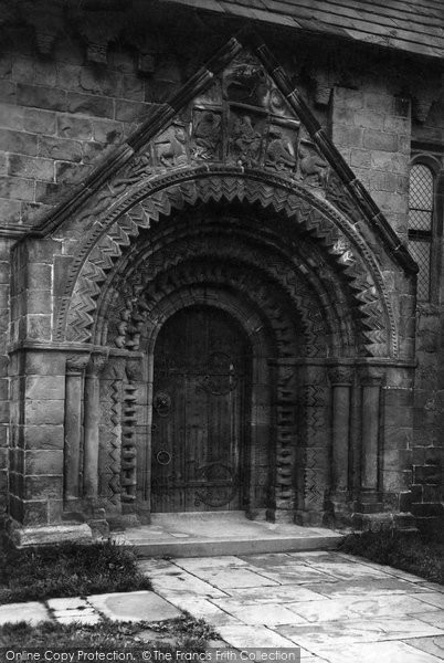 Photo of Adel, The Church Of St John The Baptist, South Porch 1888