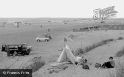 Camping In The Sandhills c.1965, Ainsdale