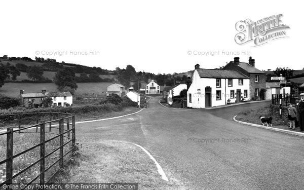 Photo of Ainstable, the Road Ends c1949