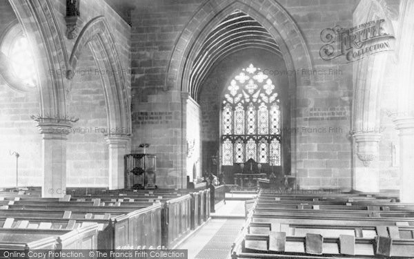 Photo of Albrighton, Church Interior 1898