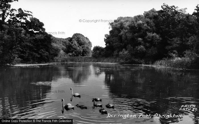Photo of Albrighton, Donington Pool c.1955