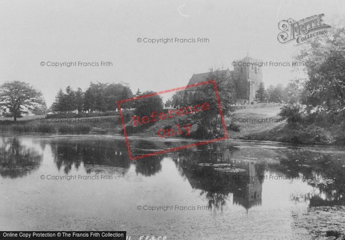 Photo of Albrighton, The Pool And Church 1898