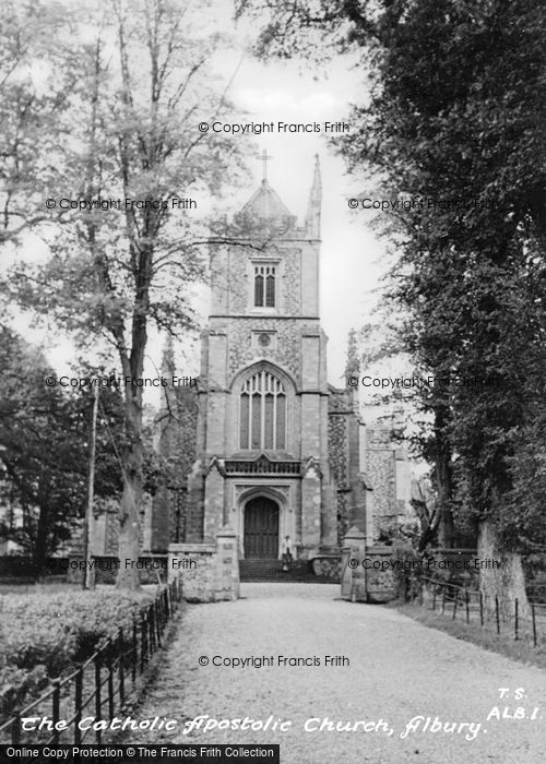 Photo of Albury, Catholic Apostolic Church c.1955