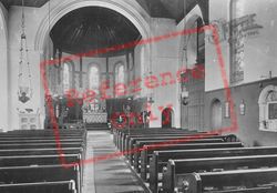 Church Interior 1924, Albury