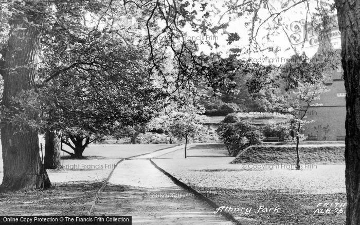 Photo of Albury, Park c.1955