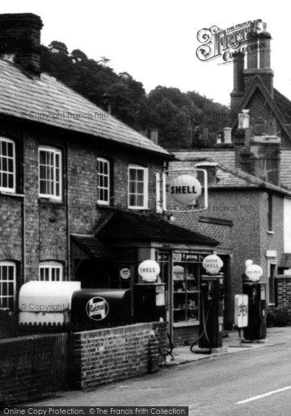 Photo of Albury, The Village Filling Station c.1965