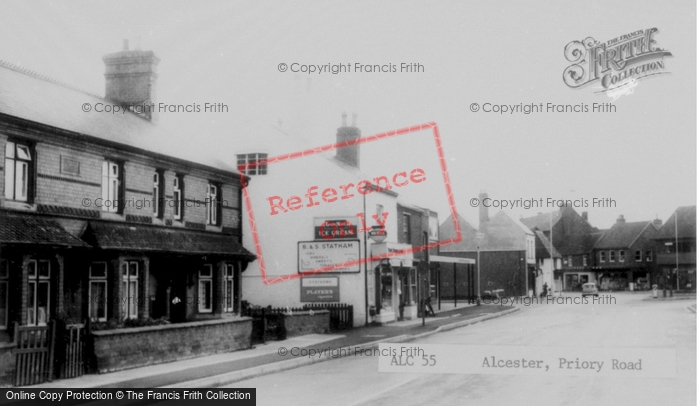 Photo of Alcester, Priory Road c.1965