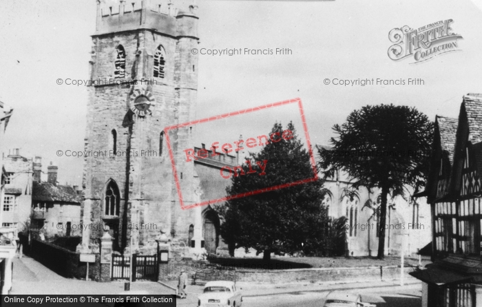 Photo of Alcester, The Church c.1955