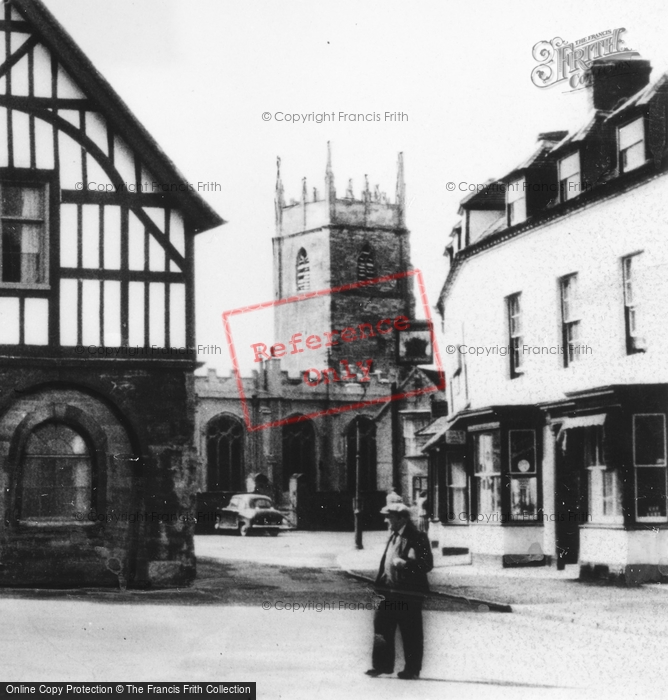 Photo of Alcester, Town Hall c.1955