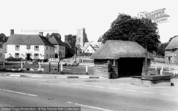 Photo of Aldbourne, The Village c.1965