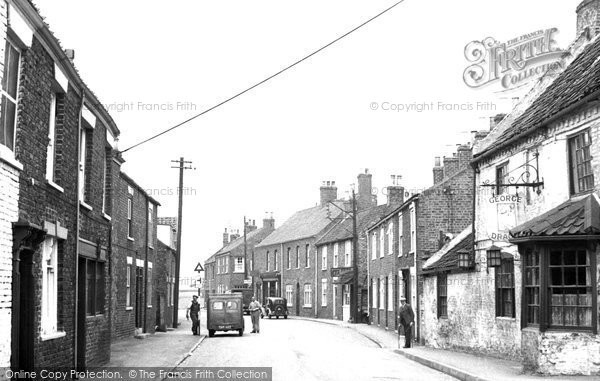 Photo of Aldbrough, Hornsea Road c.1955