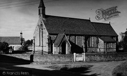 St Paul's Church c.1955, Aldbrough St John