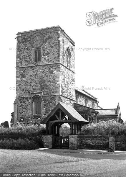 Photo of Aldbrough, The Church And Lychgate c.1960