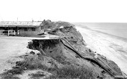 Aldbrough, the Cliffs and Beach c1955