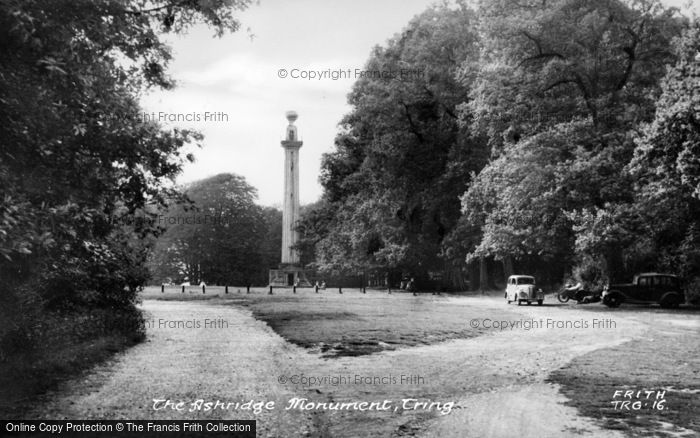 Photo of Aldbury, The Bridgewater Monument, Ashridge Estate c.1955