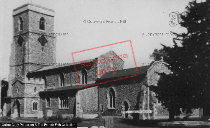 Photo of Aldbury, The Church c.1960