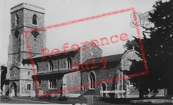 The Church c.1960, Aldbury