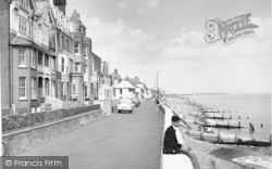 Brudenell Hotel From Crag Path c.1960, Aldeburgh