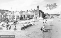 Children's Boating Pool And Moot Hall c.1960, Aldeburgh