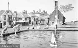 Children's Boating Pool And Moot House c.1960, Aldeburgh