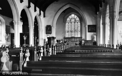 Church Of St Peter And St Paul, Interior c.1960, Aldeburgh
