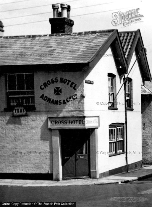 Photo of Aldeburgh, Cross Hotel, Victoria Road c.1950