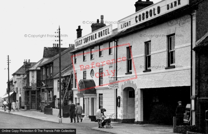 Photo of Aldeburgh, East Suffolk Hotel, High Street c.1950