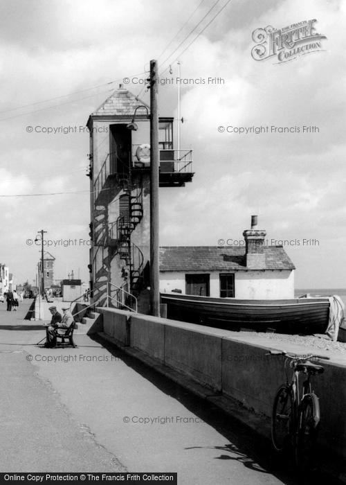 Photo of Aldeburgh, Lookout Tower, Crag Path c.1960