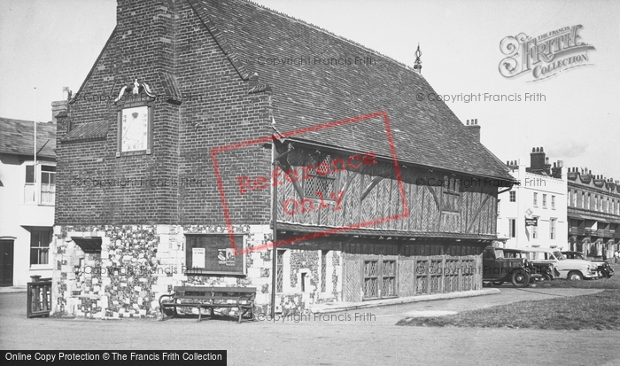 Photo of Aldeburgh, Moot Hall c.1955