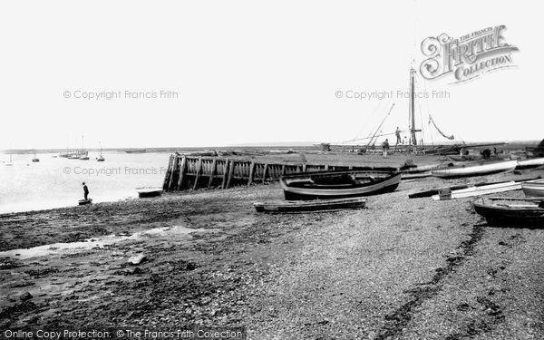Photo of Aldeburgh, Slaughden Quay 1894