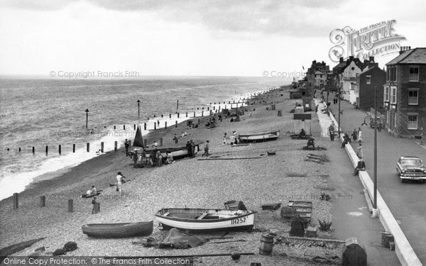 Photo of Aldeburgh, The Beach c.1960