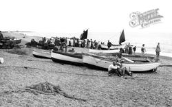 The Fishing Boats c.1955, Aldeburgh
