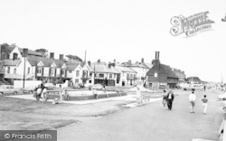The Kiddies Pool And Promenade c.1965, Aldeburgh