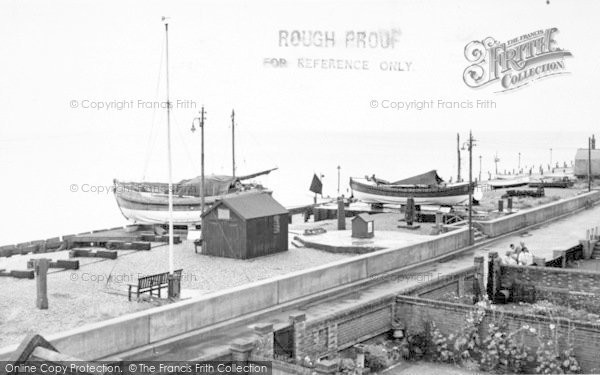 Photo of Aldeburgh, The Lifeboats c.1955