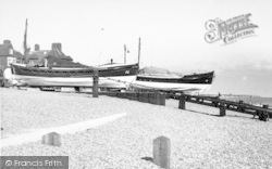 The Lifeboats c.1955, Aldeburgh