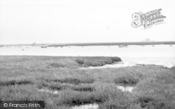 The River Alde c.1960, Aldeburgh