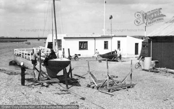 Photo of Aldeburgh, The Yachting Club c.1950