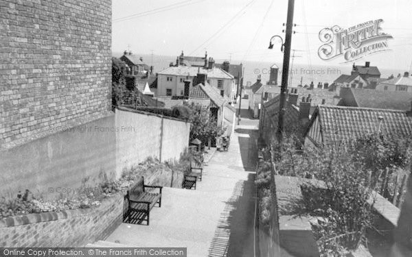 Photo of Aldeburgh, Town Steps c.1960