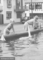 Toy Boat Play c.1960, Aldeburgh