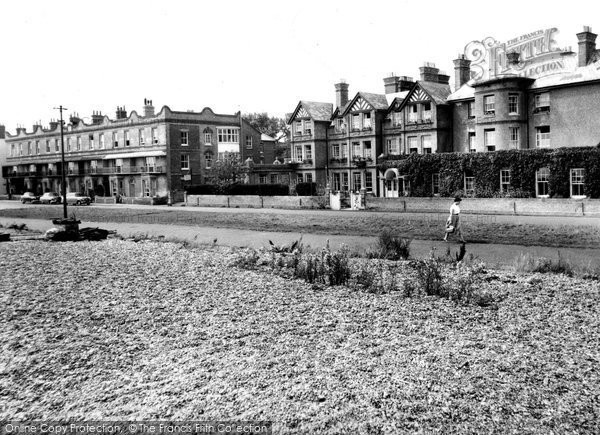 Photo of Aldeburgh, Wentworth And White Lion Hotels c.1960