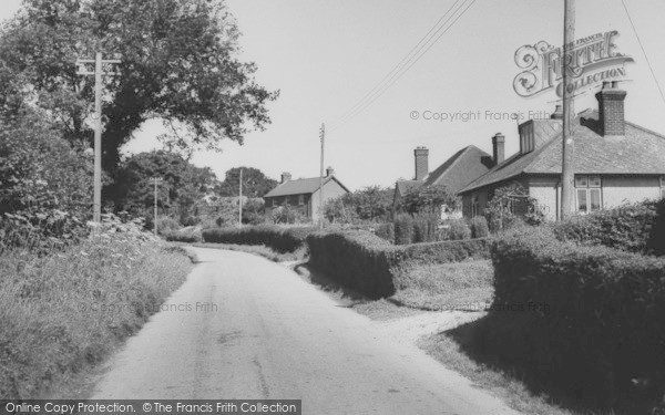 Photo of Alderholt, Sandleheath Road c.1960